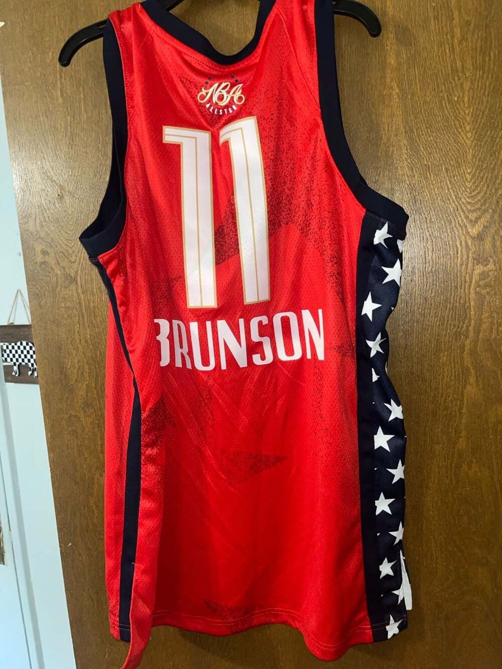 Jordan USA All Stars Jersey Size M Red Basketball Tank size 44